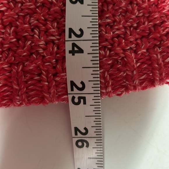 Talbots Pink Side Zip Chunky Knit Side Zip Pullover Sweater -Size Small - Picture 7 of 7